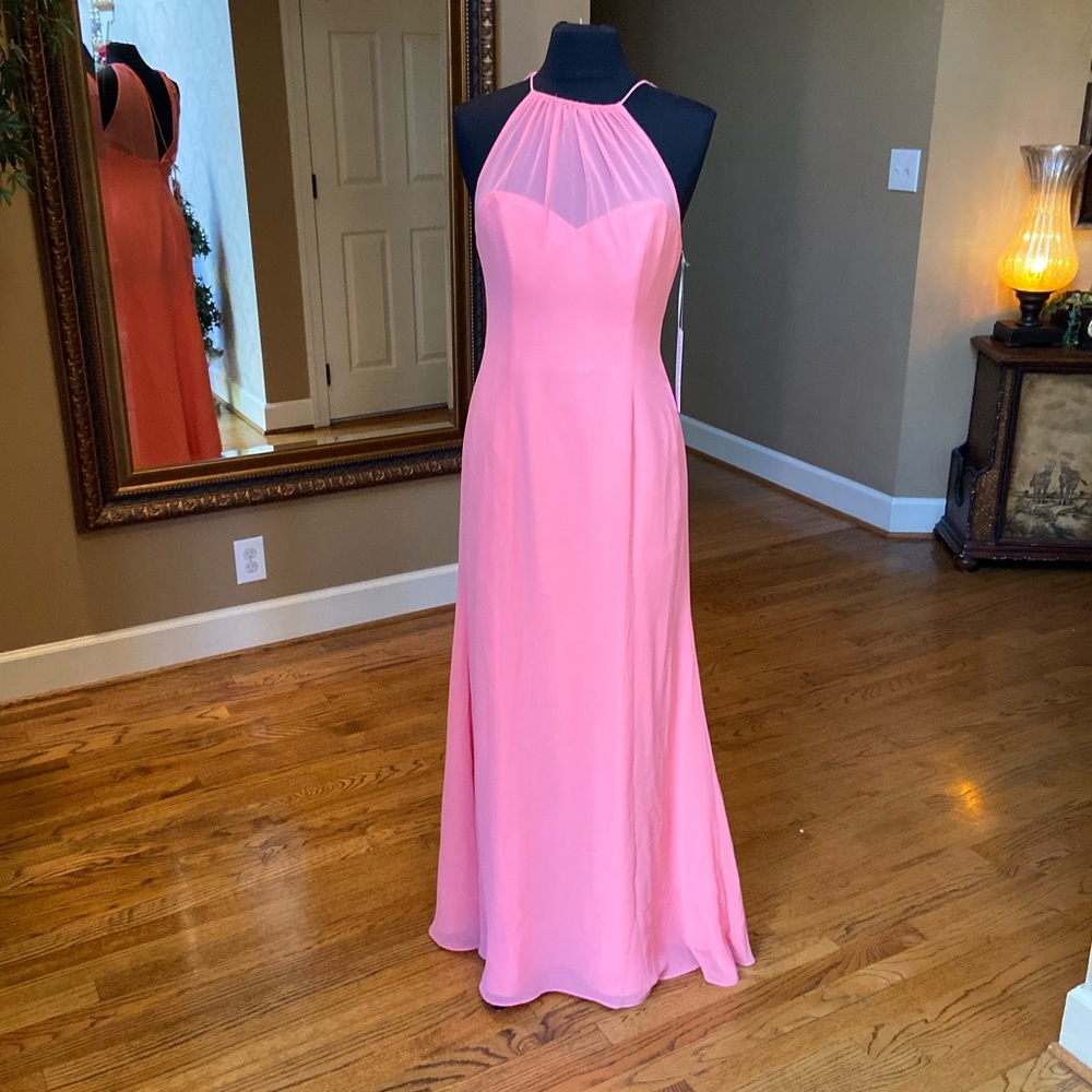 Watters Pink Bridesmaids dress